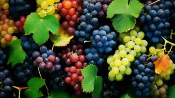 ai generiert Weingut Weinberge Ackerland Landschaft foto