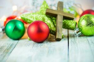 heilig Christian Kreuz und Weihnachten Urlaub Thema Hintergrund foto