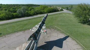 Monument zu das Kämpfer Flugzeug foto