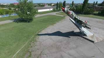 Monument zu das Kämpfer Flugzeug foto