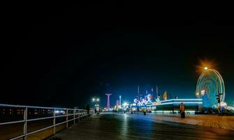 zuerst Tag von Juni im Coney Insel Luna Park foto