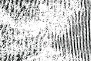 Jahrgang Stoff Textur von schwarz und Weiß Illustration. Grunge Overlay alt Gitter unordentlich Vorlage. abstrakt einfarbig Hintergrund. foto