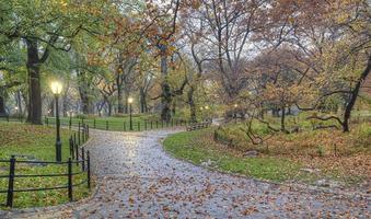 Herbst im Central Park im Frühherbst foto