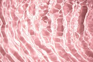 schön Wasser Textur mit Wellen. Rosa Farbe, Wasser Hintergrund foto