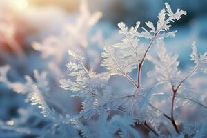 ai generiert Winter Wunderland - - generativ ai foto