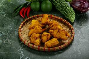 indisch Küche - - Paneer pakora Käse foto