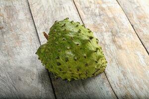 Süss reif saftig exotisch Soursop foto