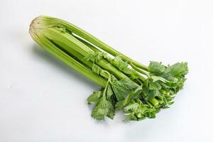 vegan Küche - - Sellerie Stängel mit Blatt foto