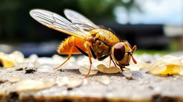 ai generiert Foto von Obst fliegen auf ein Boden. generativ ai