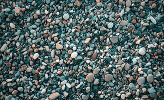 Meer Steine Textur wie ein Baclground foto