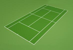 Tennis Gericht und Sport Feld zum Design foto