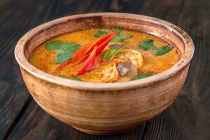 Tom Yum Suppe foto