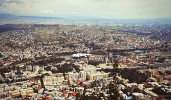 Aussicht auf Tiflis Stadt. Tiflis. Georgia foto