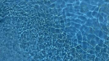 still Blau Wasser mit sanft Wellen foto