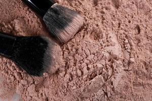 lose Make-up Foundation hautnah mit Details foto