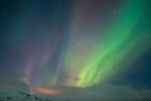 Aurora Himmel Hintergrund foto