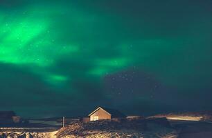 Aurora Borealis, Island foto