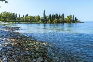 Gardasee und die Schönheit von Punta San Vigilio. foto