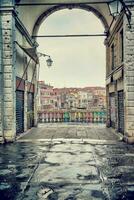 Rialto Brücke im Italien foto