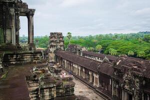 Angkor wat Tempel, siem ernten, Kambodscha. foto