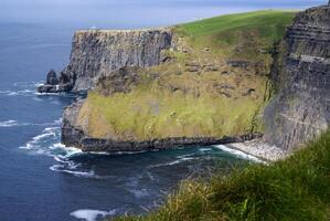 Klippen von Moher in der Grafschaft Clare, Irland foto