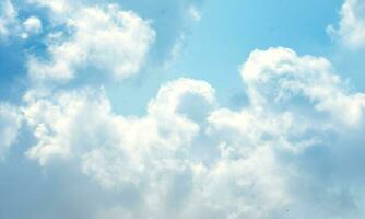 Hintergrund Foto von Blau Himmel mit Wolken