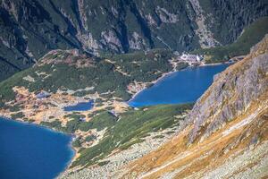 schön Berg See im das Sommer, Senke von fünf Seen, Polen, Zakopane foto