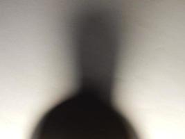 Reflexion von Schatten von verschiedenen Objekten foto