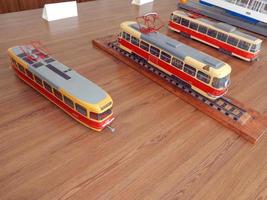 Modelle von Oberleitungsbussen, Modelle von elektrischem Stadtverkehr foto