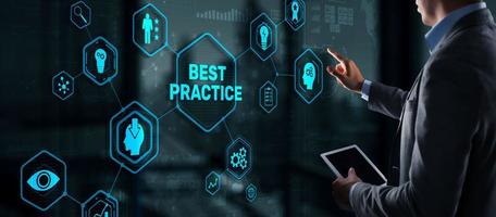 Best Practice Business Technology Internet erfolgreiches Geschäftskonzept