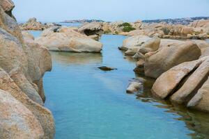 Foto mit schön Landschaft von das Insel von Sardinien, Italien