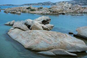 Foto mit schön Landschaft von das Insel von Sardinien, Italien
