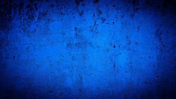Grunge Hintergrund der blauen Wandfarbe foto