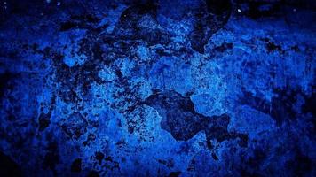 Grunge-Hintergrund der blauen Wand. abstrakter Hintergrund foto