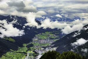 das Stubai Senke im Österreich foto