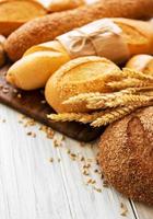 Auswahl an gebackenem Brot