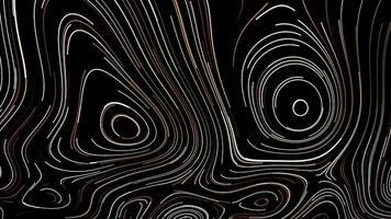 schwarz Hintergrund. Bewegung.mehrfarbig Strahlen zeichnen wirbelnd Muster im Abstraktion. foto