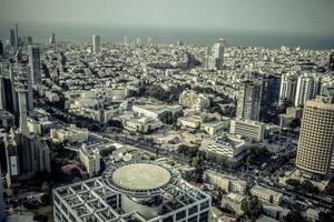 Luftaufnahme der Stadt Tel Aviv, Israel