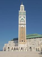 Majestät von casablanca - - das Hassan ii Moschee foto