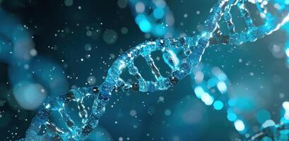 ai generiert DNA Strand oder DNA, Was ist es foto