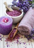 Lavendel Spa-Produkte foto