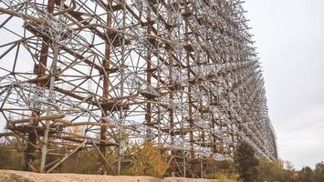 Prypjat, Ukraine, 2021 - verlassene Struktur in Tschernobyl foto