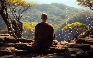 meditativ Zen Oase foto