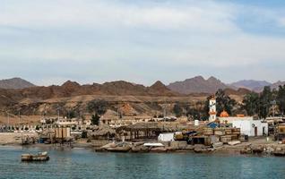 Ägypten, 2021 - Fischerdorf an der Küste des Roten Meeres foto