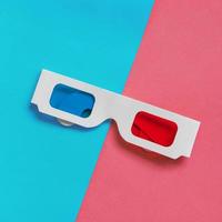 3D-Brille aus Pappe foto