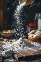 ai generiert handwerklich Bäckerei Magie foto