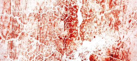 rot schmutzig Mauer Grunge Textur. abstrakt unheimlich Beton, Grusel Zement zum Hintergrund. alt Beton Mauer. Grunge Hintergrund zum Design. betrübt, Blut, geknackt, gebrochen, bröckelte foto