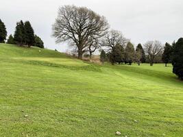 ein Aussicht von das Shropshire Landschaft beim das Hügel Senke im Whitchurch foto