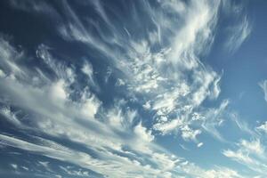 Wolken am Himmel foto