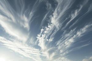 Wolken am Himmel foto